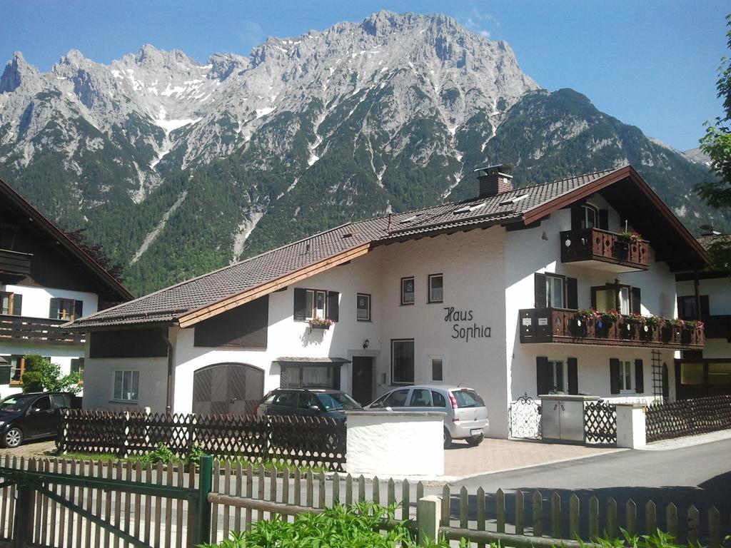 Gastehaus Sophia Hotel Mittenwald Esterno foto